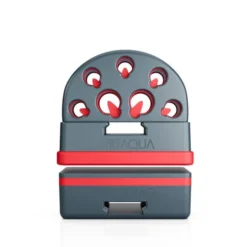 Seven-tube magnetic tube organizer