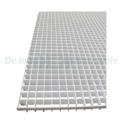 Egg Crate 120x60 - Stekkenrooster (White)