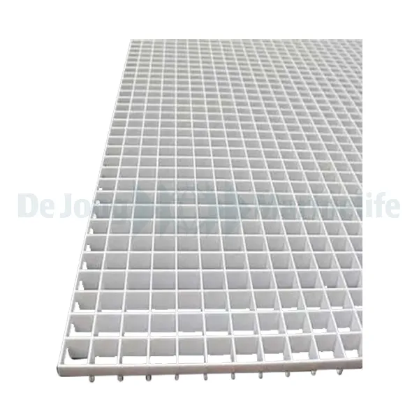Egg Crate 120x60 - Stekkenrooster (White)