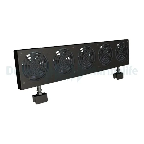 Aquarium FAN (aluminium) 5-fold 200.000 l/h