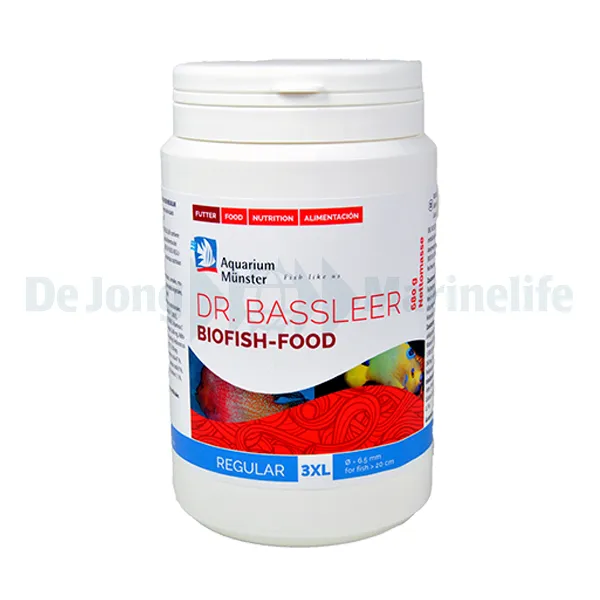 BF REGULAR 3XL 680 g, de/en/fr/es DR. BASSLEER BIOFISH FOOD