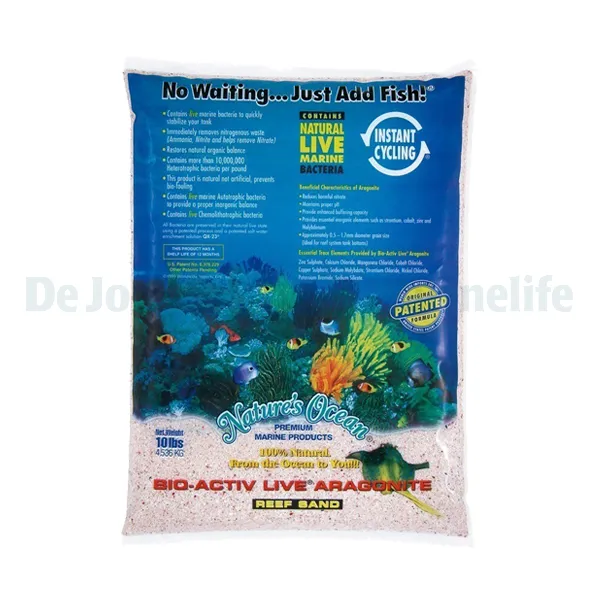 Box of 2 BioActiv LiveSand - Reef Substrate 7,3 kg / 1-1,5mm