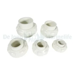 PVC Screw Connection Complete 25mm white