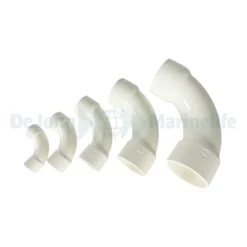 PVC 90° arch Ø 32 mm white | Super tiny