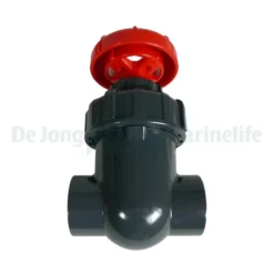 PVC Gate Valves / Stop Valve gray/red 40mm