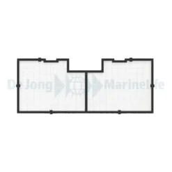 Tank Net Screen 24"/60cm (incl. 1 Universal cut out)