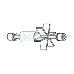 SYNCRA 3.5/4.0/5.0  ROTOR + CERAMIC SHAFT+ RUBBERS | S/M