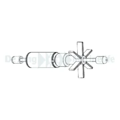 VOYAGER 3  ROTOR +STAINLESS STEEL SHAFT+RUBBERS | S