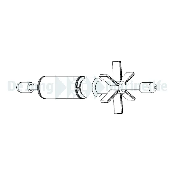 VOYAGER 3 ROTOR +STAINLESS STEEL SHAFT+RUBBERS | S
