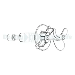 VOYAGER HP 10  ROTOR + CERAMIC SHAFT+ RUBBERS | S/M
