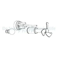 Voyager Nano 1000 Rotor+Stainless Steel Shaft+Rotating Mount | S