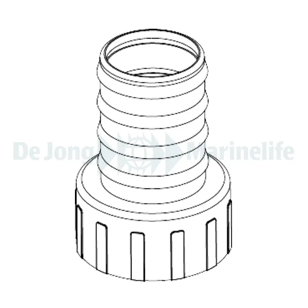 SYNCRA HF HOSE ADAPTER 1"1/2 GAS D 38+ORING | T