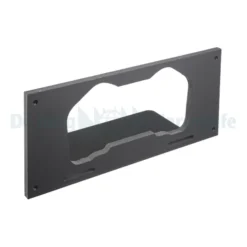 Controller Cabinet DŌS Faceplate - Black - Double Slat | S/M