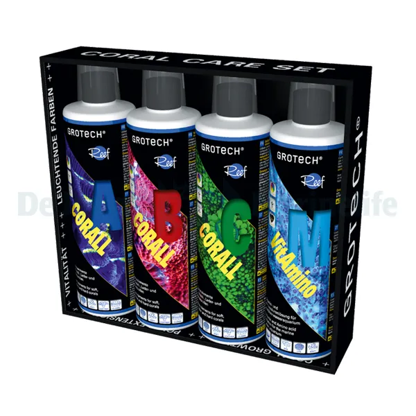 Coral Care Set - Corall A,B,C + VitAmino M each 500ml Set
