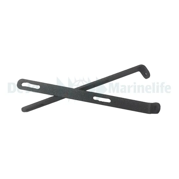 Aquarium attachment holder extension - Irridium Metallic