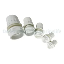 PVC Bulk head / tank fitting Ø 50mm white | S