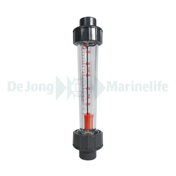 PVC Flowmeter / Flow - meter Ø 20mm grey 1000 l/h | S