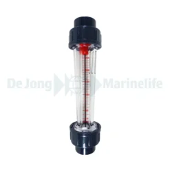 PVC Flowmeter / Flow - meter Ø 32mm grey 2500 l/h | S