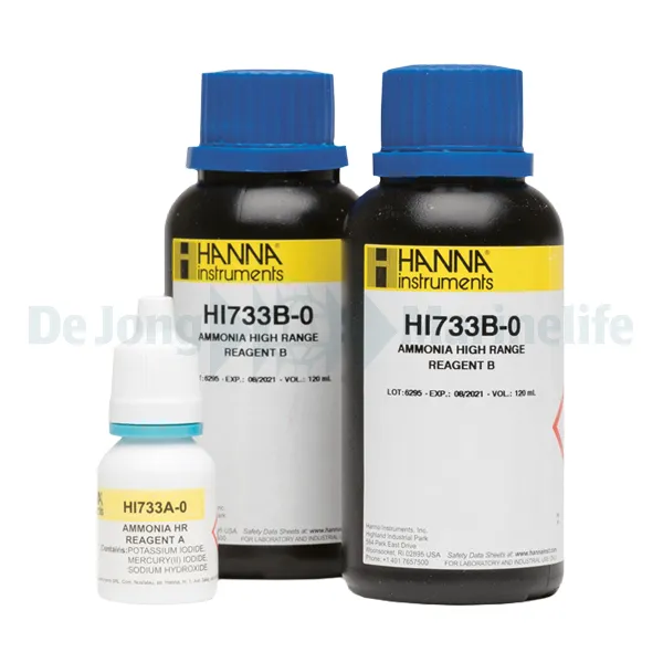 Reagents for Ammonia HR 0.0-99.9 mg / L, 25 pcs | S