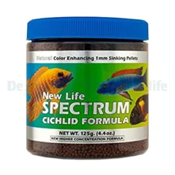 Spectrum Cichlid Formula 1mm Sinking Freshwater - 125g | T