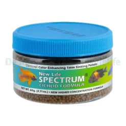 Spectrum Cichlid Formula 1mm Sinking Freshwater - 60g | Super tiny