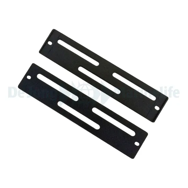 Straight brackets for norrowing Aquatic Life hybrid fixture