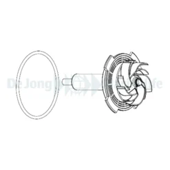 SYNCRA SDC 7.0 ROTOR + CERAMIC SHAFT+ ORING